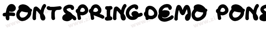 FONTSPRINGDEMO Ponsi字体转换